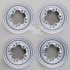 SILVER O.E STYLE WHEEL 4.5J or 5.5J  With 5  x 205