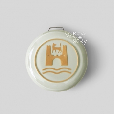 HORN BUTTON | IVORY GOLD